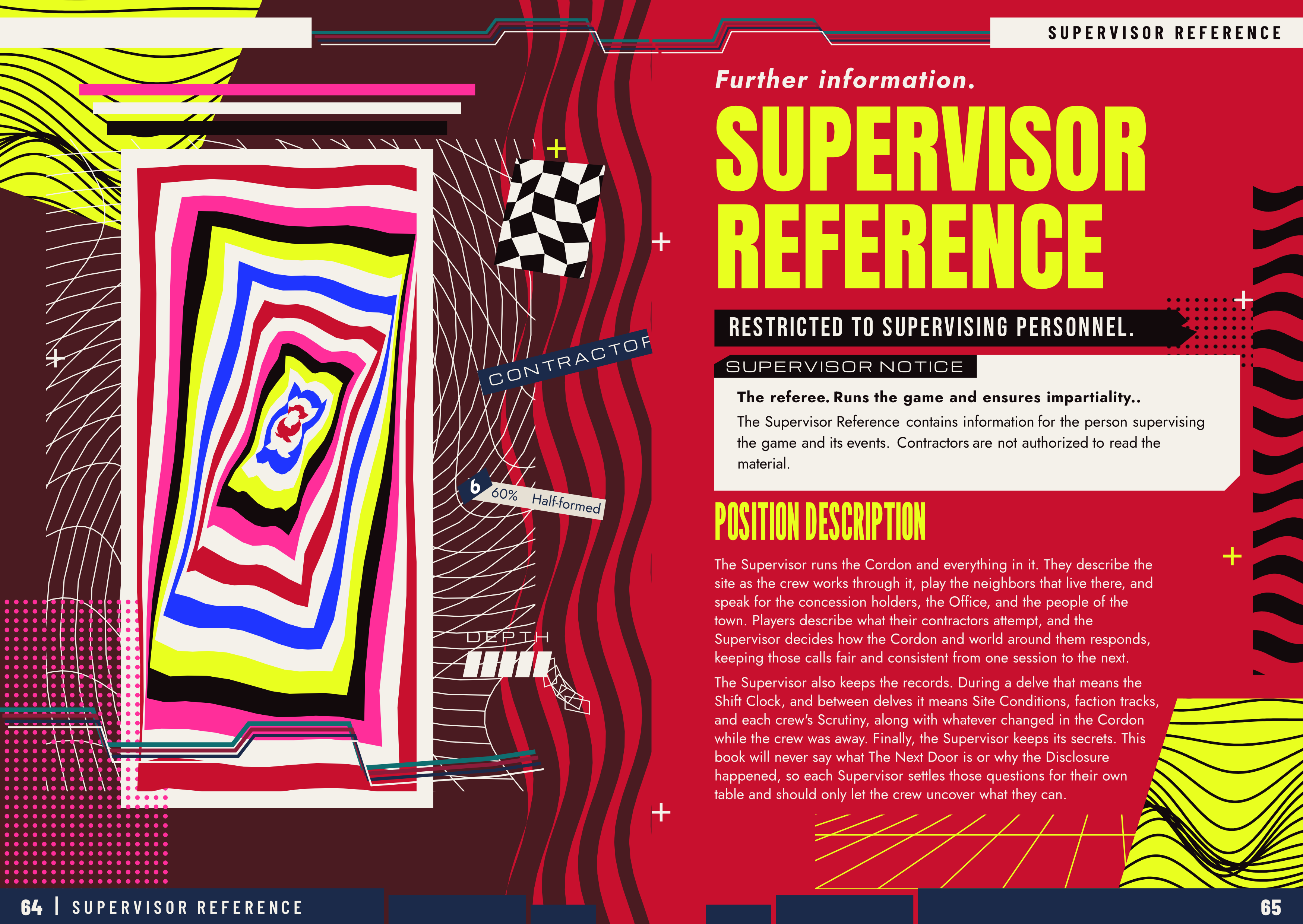 Supervisor Splash Page